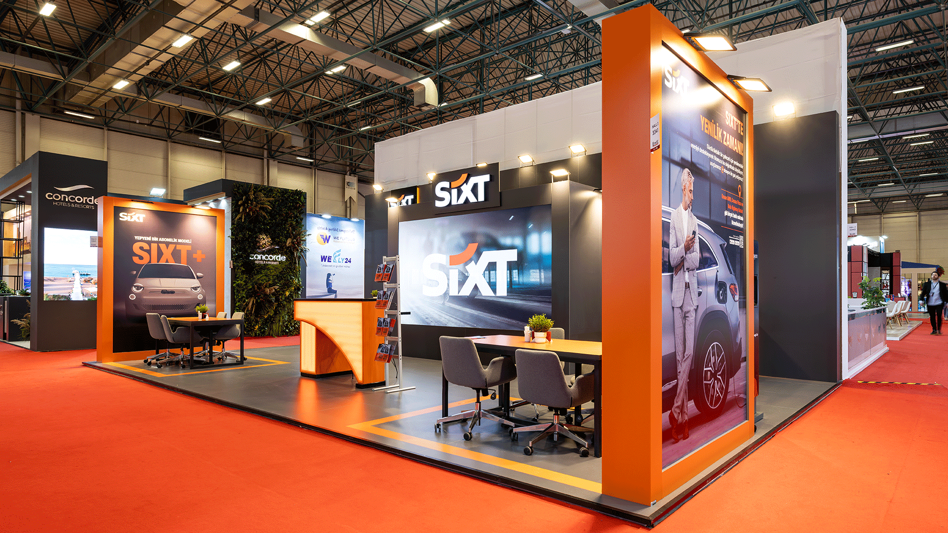 EFEX216 Exhibition Solutions, ING ing Fuar Stand Projesi - Mimarlık ve İç Mimarlık Hizmetleri